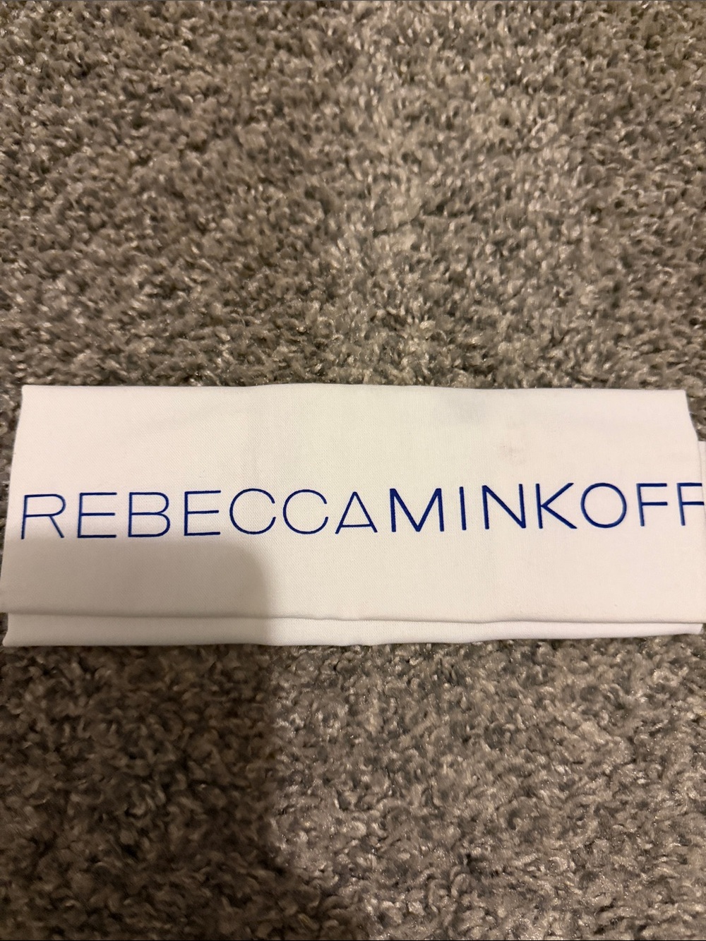 Rebecca Minkoff dusting bag